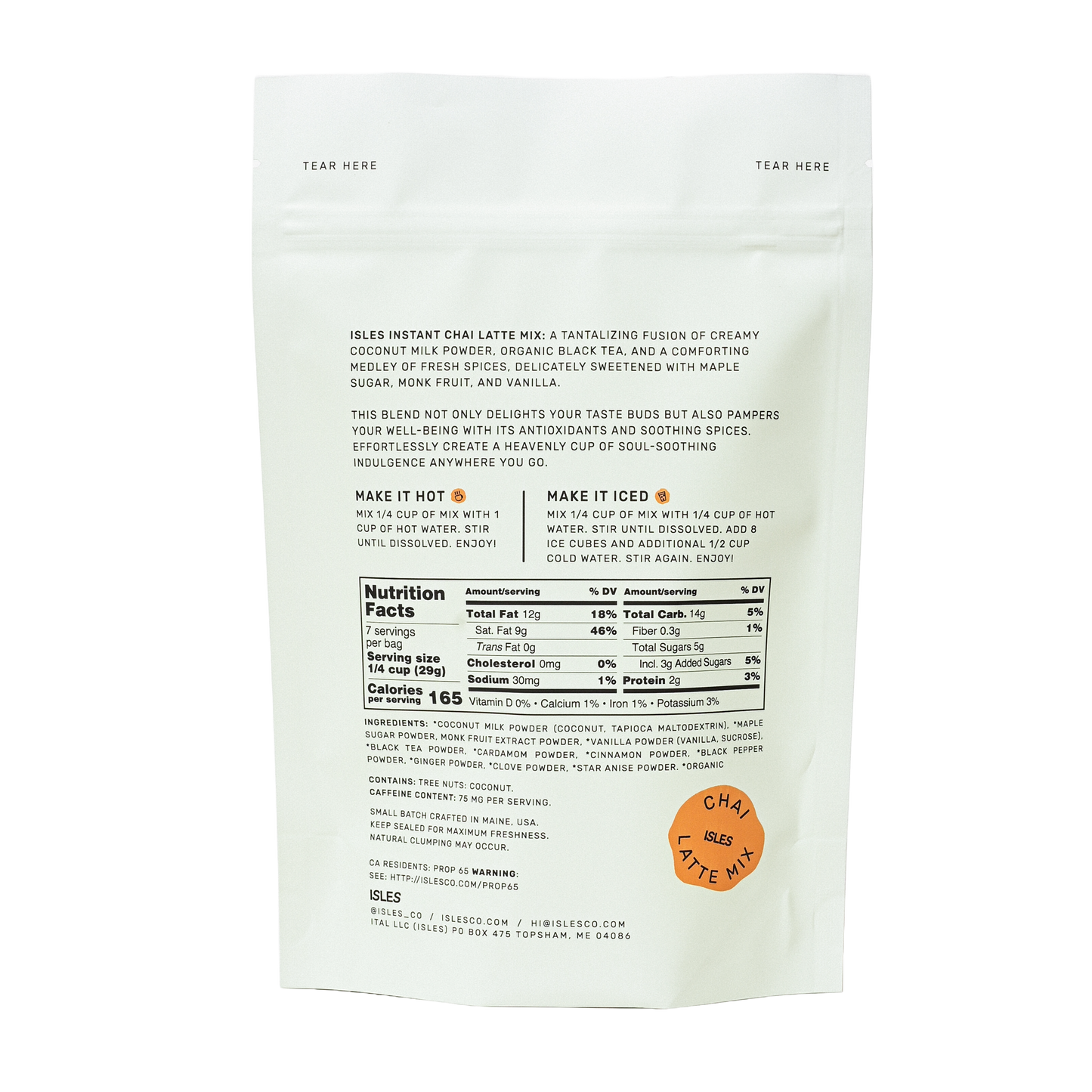 Chai Latte Mix - LIV