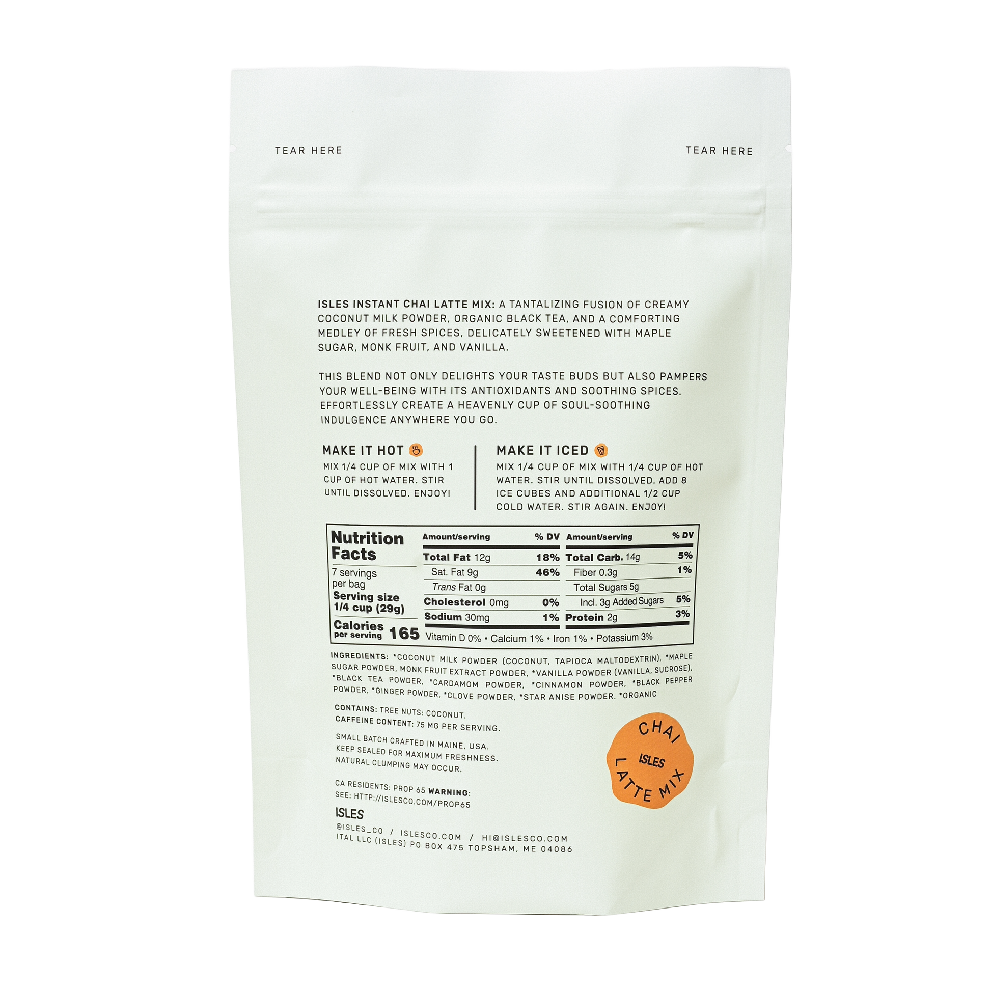 Chai Latte Mix - LIV