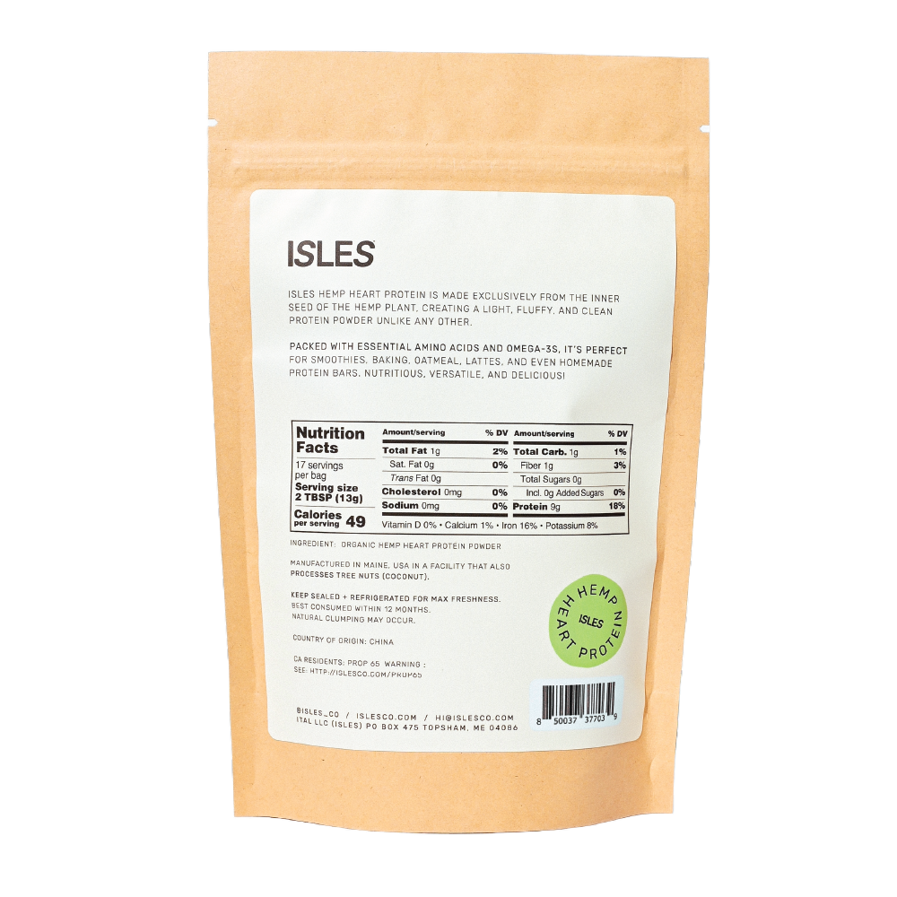 Hemp Heart Protein Powder - LIV